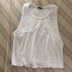 White croptop